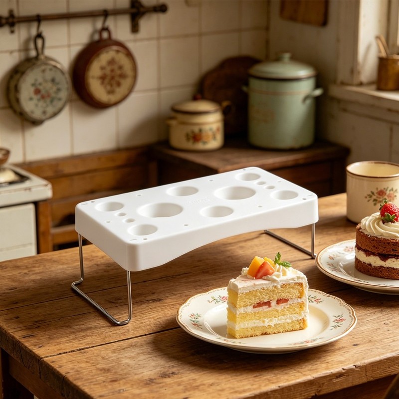 2Pcs Frosting Piping Bag Holder Stand with 360 Degree Access for Cake Decorating gallery
