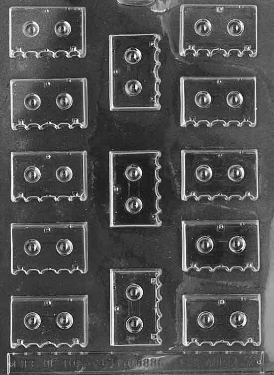 CASSETTES TAPE Chocolate Candy Mold – Soap Making ~ BUY 2 GET 1 FREE!