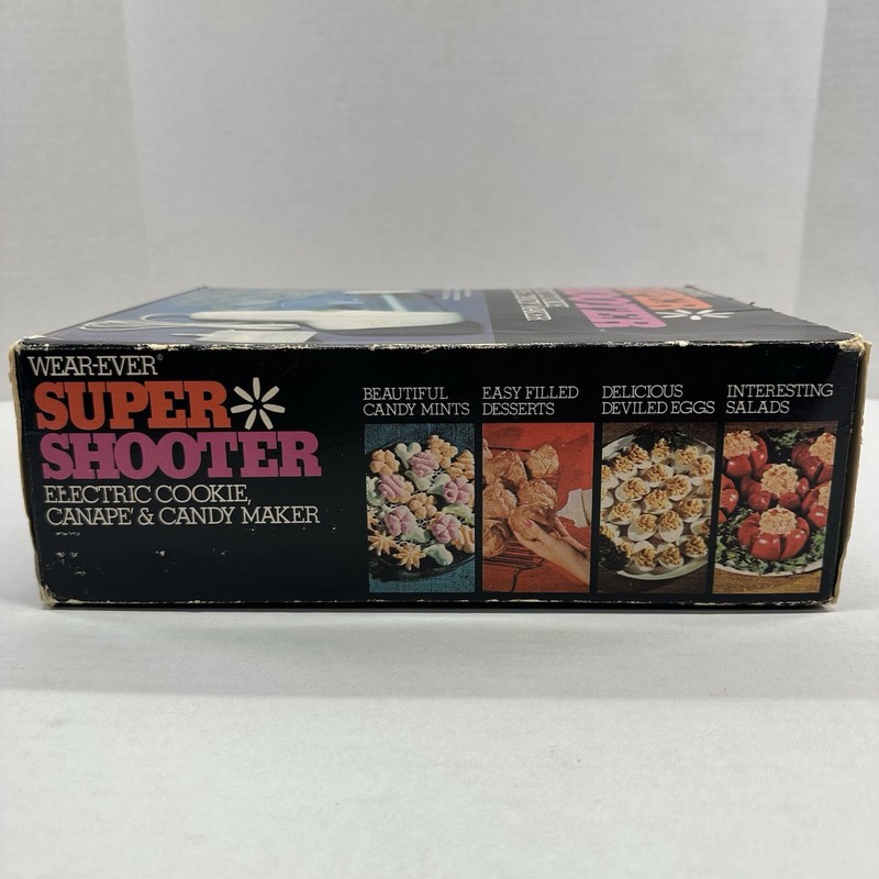 Vintage Wear-Ever Super Shooter Electric Cookie Canape Candy Maker 70001 TESTED gallery