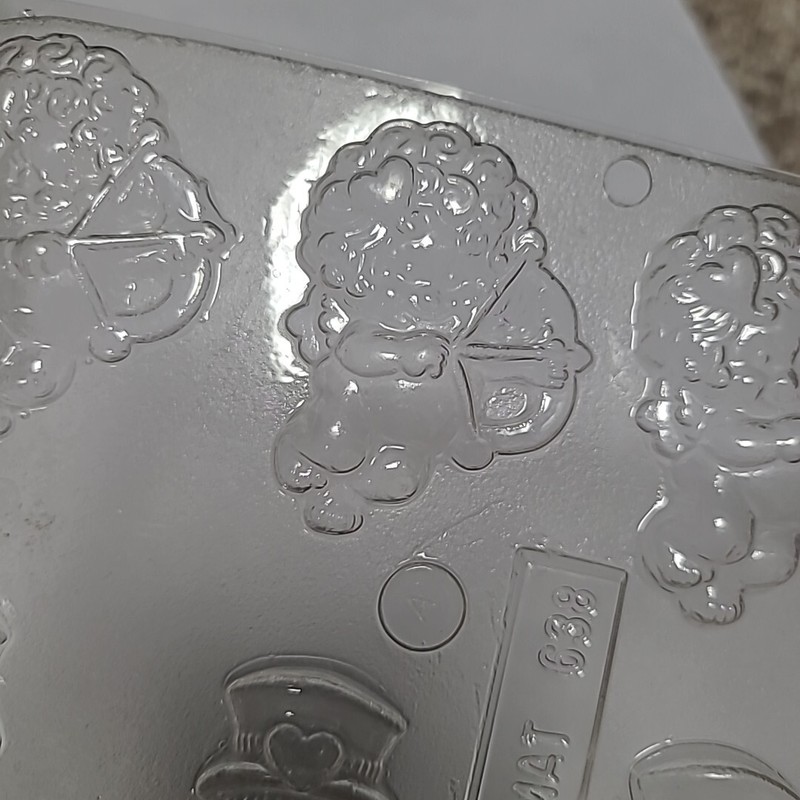 Valentine's Day Chocolate Candy Mold Set Of 4 Angels Cupid Hearts Kiss gallery