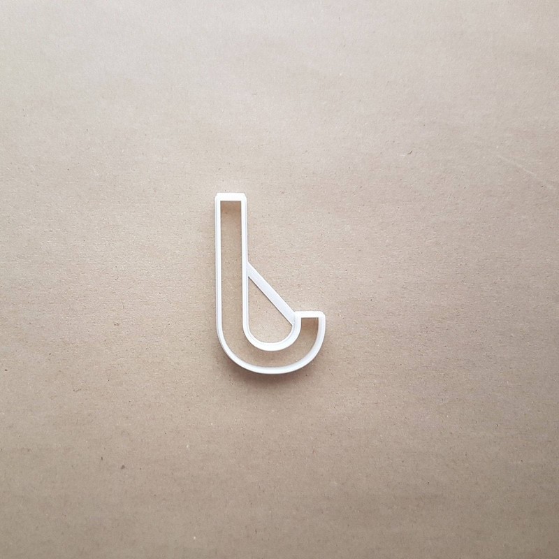 Alphabet Letter J Upper Shape Cookie Cutter Dough Biscuit Pastry Fondant Sharp gallery