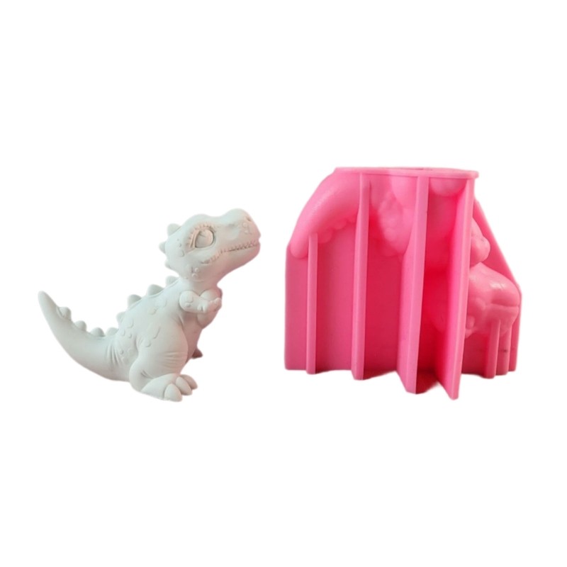 Animal Molds Dinosaur Silicone Mould Ornament Baking Molds Craft Plasters Molds