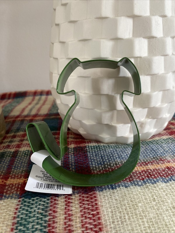 Wondershop Target Cookie Cutter Dog Puppy Pet Green Stainless Steel Baking NEW gallery