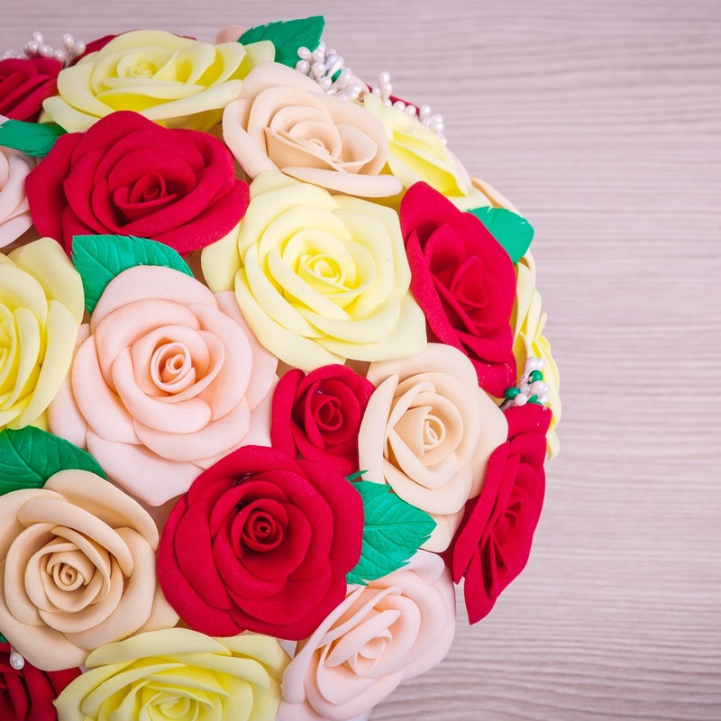 25pcs Foam Roses Artificial Flower Fake Roses with Stems, Rose gallery