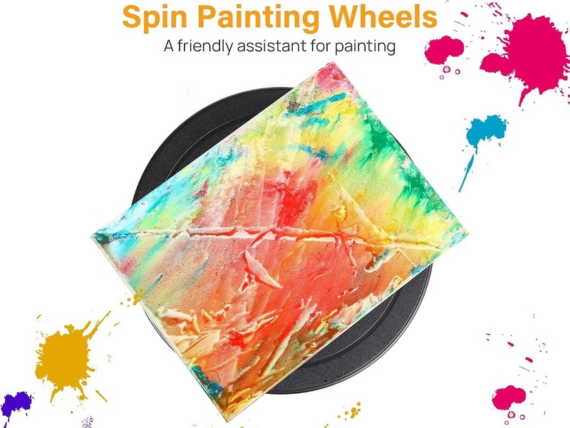 11-Inch Smooth Rotation Cake Turntable – Perfect for Easy Decorating & Painting gallery