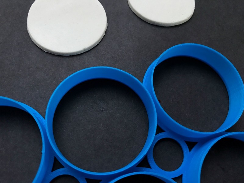 Round Multi Cutter Sharp Edge Deep Cookie Fondant Cutters 5cm 6cm 7cm Bake tool gallery