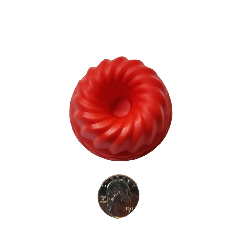 12 Pcs Moldes Para Mini Gelatina-Bakeable Silicone Mini Chocoflan Cake-Pumpkin gallery