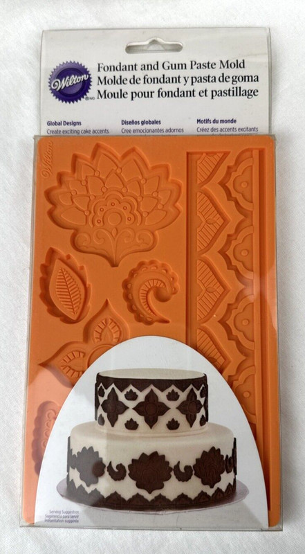 2 Wilton Cake Decorating Fondant & Gum Paste Mold-Flowers, Global NOS, Free Ship gallery