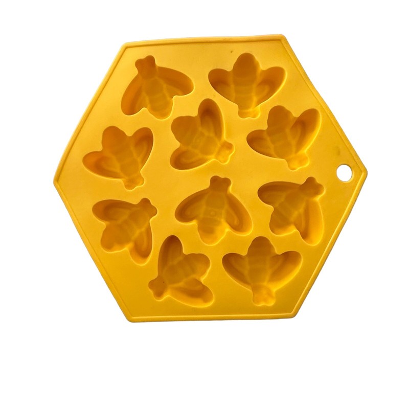 Lot Of 4 Silicone Push Molds Candy Cake Topper Soap Chocolate Bumble Bee Tulip gallery