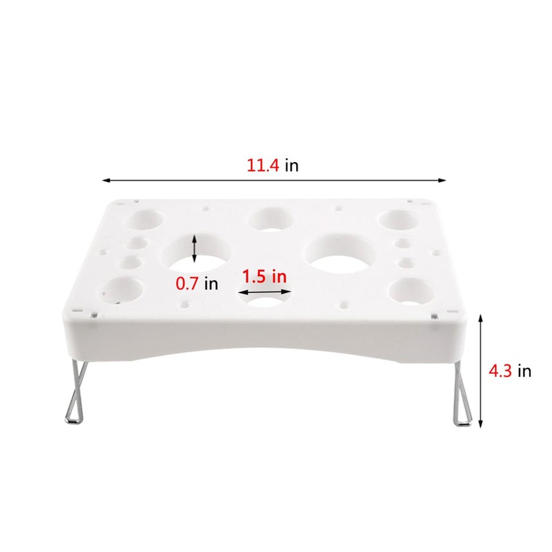 Decorating Piping Bag Holder Cake Decorating Icing Bag Stand 12-Cavity Pastry... gallery