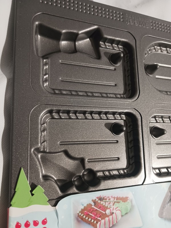 Holiday Cookie Cutters. Large Gift Tags Bake Molds. Good Cook. 18 Molds. $39 gallery