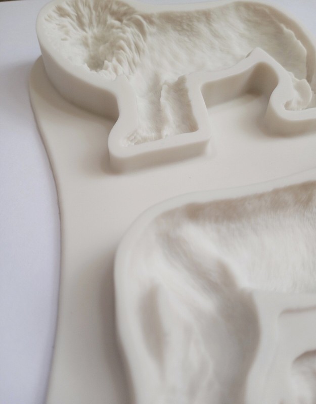 LION FAMILY MOLD, Silicone Fondant Mold, Zoo Animals Cake Decoration Baby Lions gallery