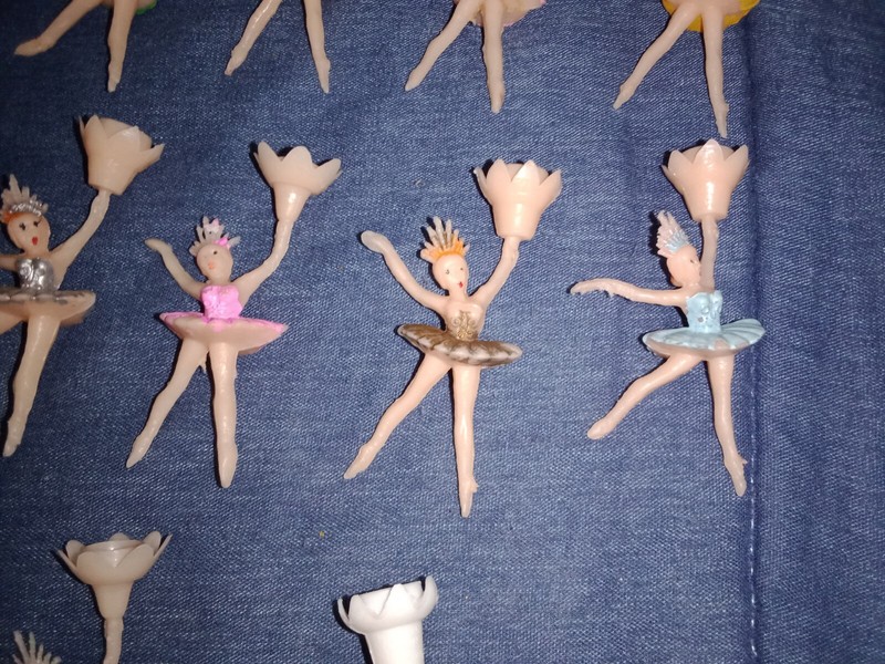 Mid Century Modern Ballerina Cake Toppers gallery