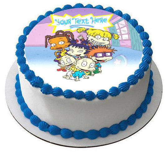 Rugrats Edible Image Topper for Cake. Edible Pre Cut Sticker.