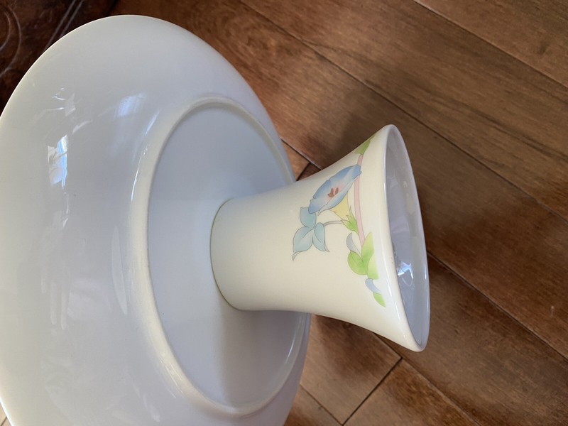 Vintage Westbury Toscany Collection Japan Pedestal Cake Plate Stand gallery