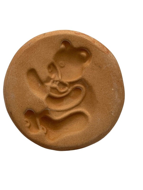 Vtg 1992 Tender Heart Treasures Ceramic Cookie Mold Press Holidays/Baby Set of 6 gallery