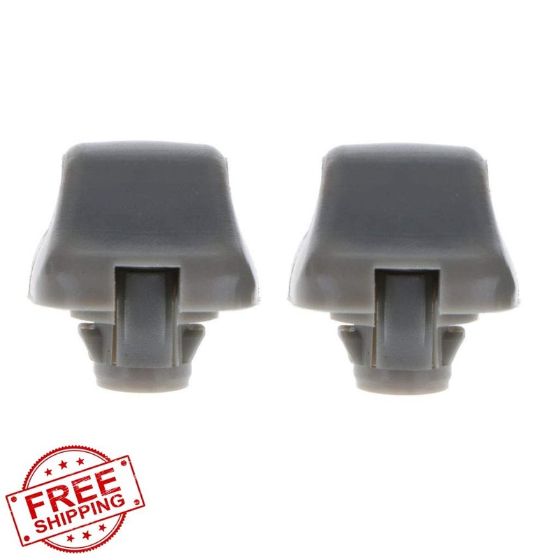 Poweka Sunvisor Clip Hook Gray Pack of 2 Accord Civic gallery