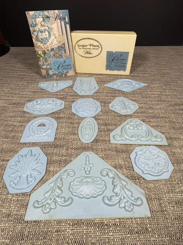 Sugar Plum Decorating Needs By Wilton Baroque Gum Paste Molds