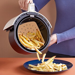 Air Fryer Liners, 200Pcs Square, 8.5 Inch Perforated Parchment Paper gallery