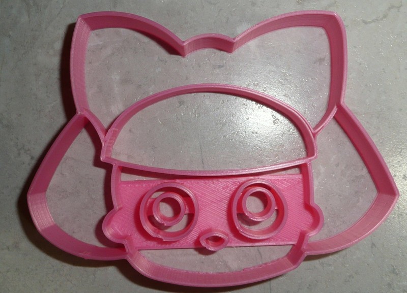 6 X SIZE 1.75" DIVA GLITTER HEAD FACE DETAIL SURPRISE CHILDREN FONDANT FD2536 gallery