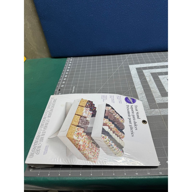 2 Wilton 2 Tier Treat Stand 9.75 High 10” Wide x 2 Deep gallery