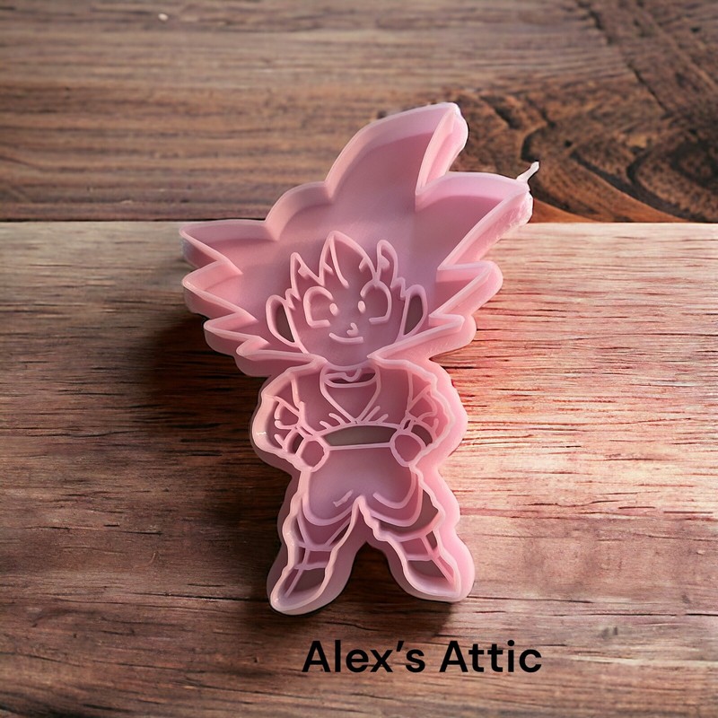 Goku Cookie Cutters Polymer Clay Fondant Baking Craft Cutter