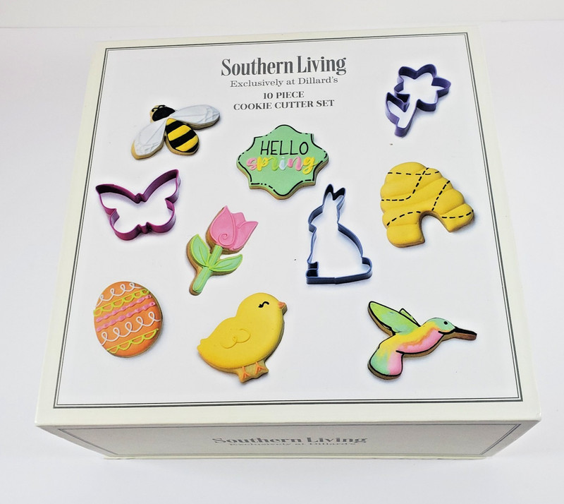 Cookie Cutter Set of 10 pcs Southern Living for Dillard’s Spring Shapes