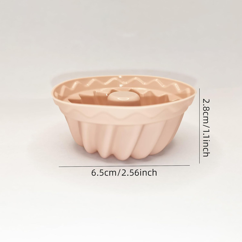 12Pzs Moldes Silicona Mini Gelatina Chocoflan Pastel Calabaza Reutilizable Horno gallery