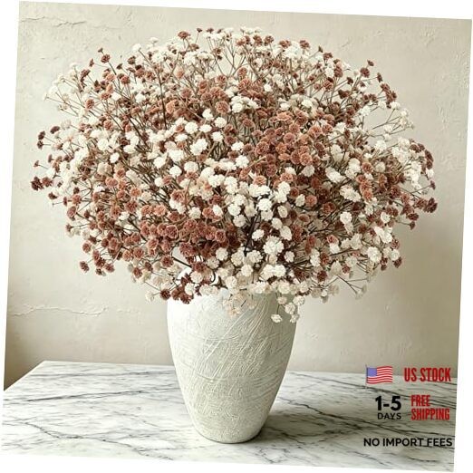 Faux Stems for Vase Artificial Flower StemsPCS Baby Breath Flowers 14