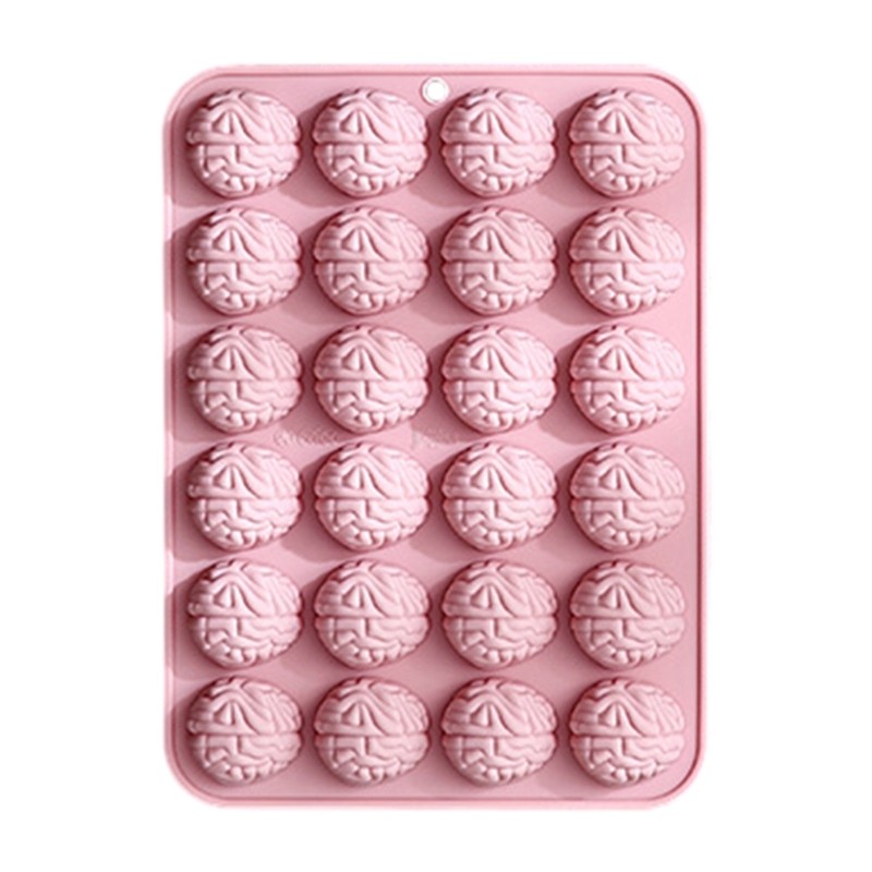 24Cavity Brains Silicone Molds Chocolate Fondants Molds DIY Ornament Molds gallery