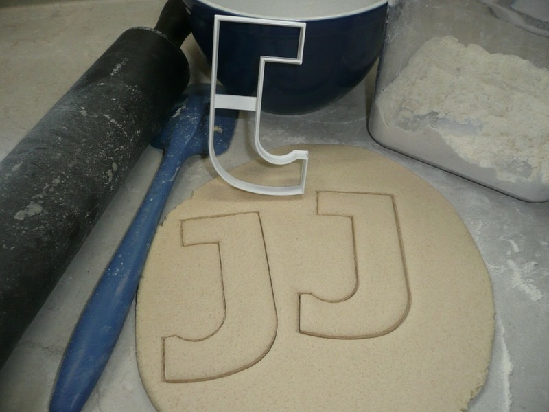 LETTER J 4 INCH UPPERCASE CAPITAL BLOCK FONT COOKIE CUTTER USA PR4223 gallery