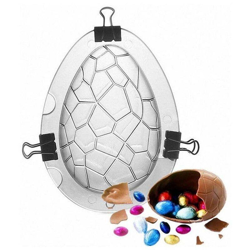 HOT SALE Chocolate Mold Easter Egg Polycarbonate Jelly Molding PC Candy Mould gallery