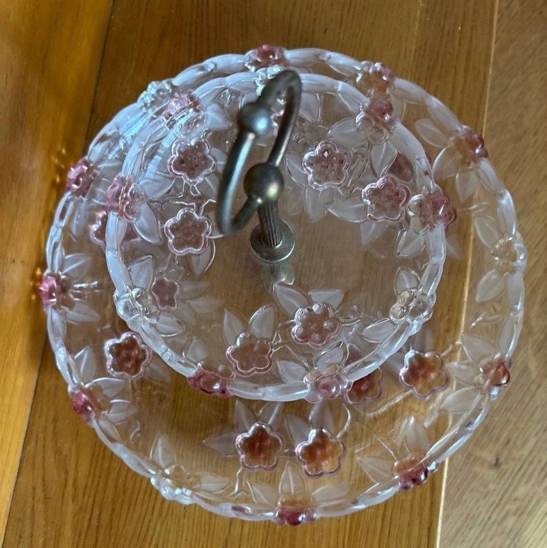 Elegant Two‑Tier Glass Dessert, Fruit & Candy Stand – Cake & Cupcake Display gallery