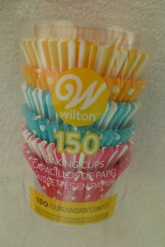 Wilton Baking Cupcakes Liners 150 Six Design New Dots And Stripes