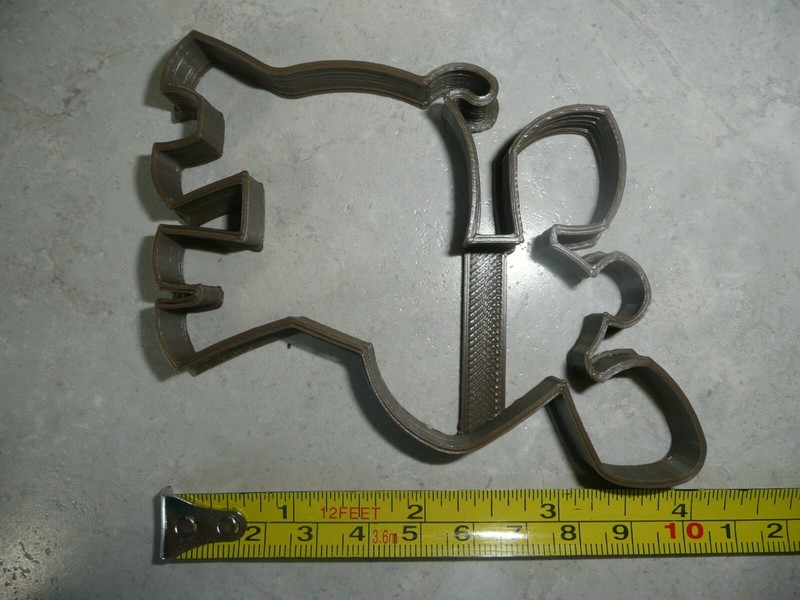 BABY MOOSE OUTLINE WOODLAND CREATURE FOREST ANIMAL COOKIE CUTTER USA PR3639 gallery