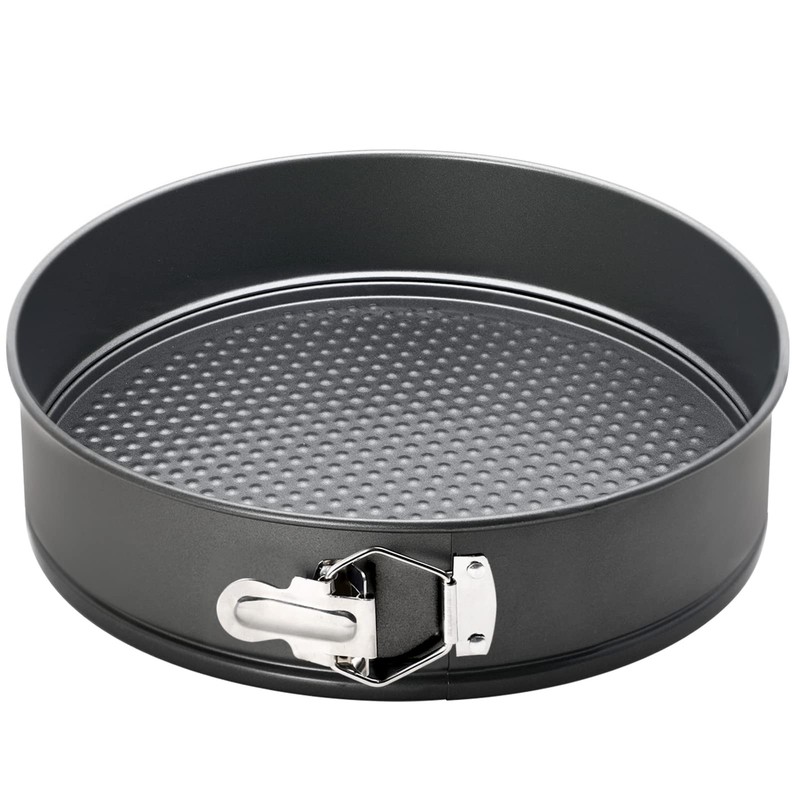 Webake Springform Pan 12 Inch, Nonstick Cheesecake with 12 inch, Black