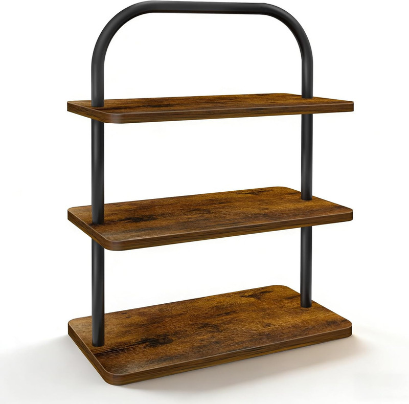 Cupcake Stand, 3 Tier Wood Cupcake Stand for 50 Cupcakes Large Dessert Stand Cup gallery