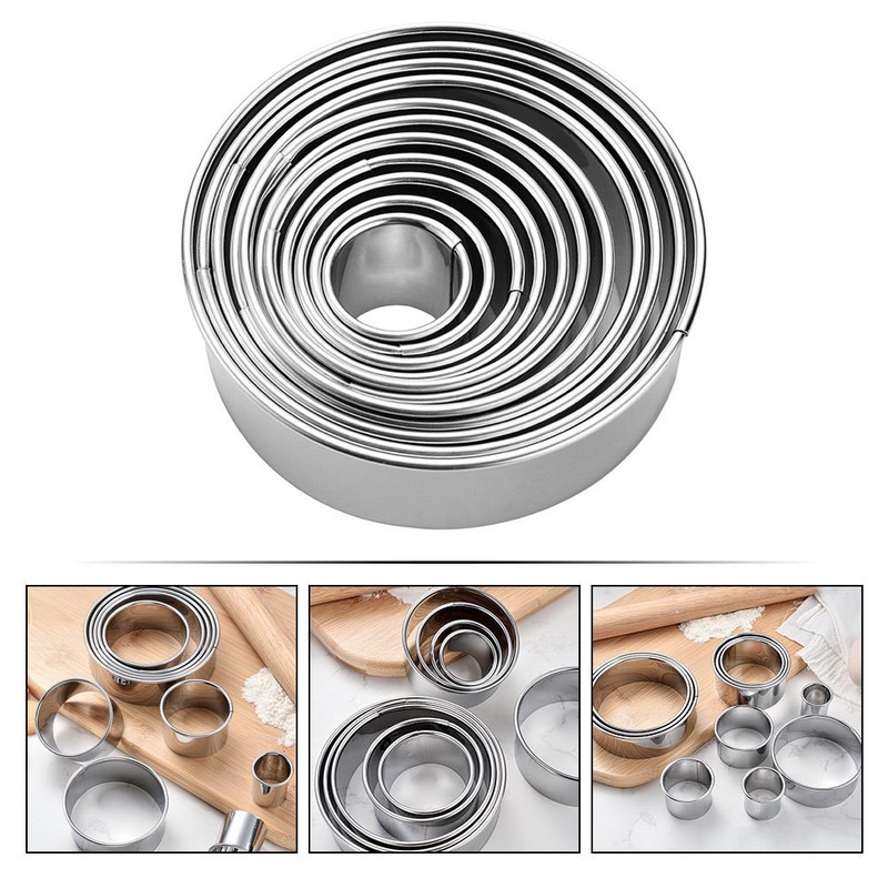 Tart Ring Cake Rings Crumpet Stainless Steel Baking Tools Dessert gallery
