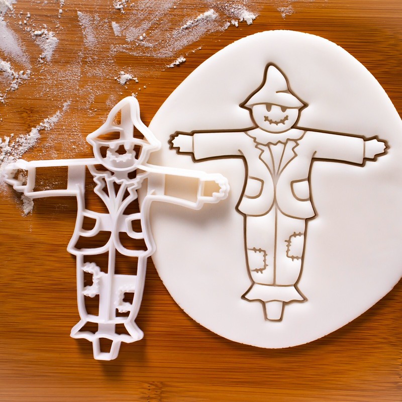 Scarecrow Cookie Cutter – barn farm wedding countryside harvest festival fall