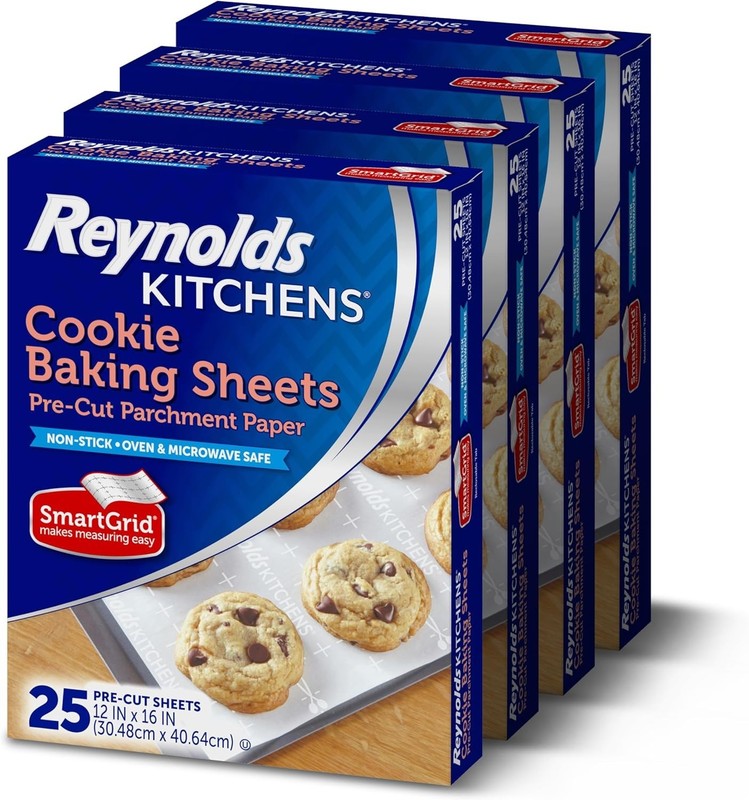 Versatile Baking Sheets, 100 Count Parchment Paper for Hassle-Free Cooking gallery
