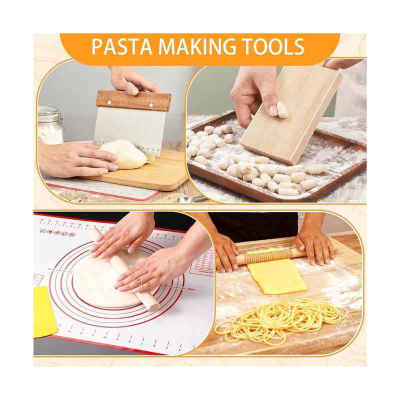 Pasta Making Tools, 10 PCS Pasta Making Kit with 1 Ravioli Make... USA FAST SHIP gallery