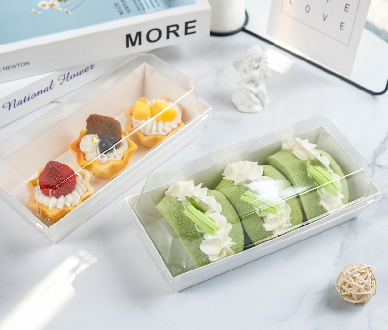 Charcuterie Boxes with Clear Lids Mini Dessert Bakery Boxes Disposable To Go ... gallery