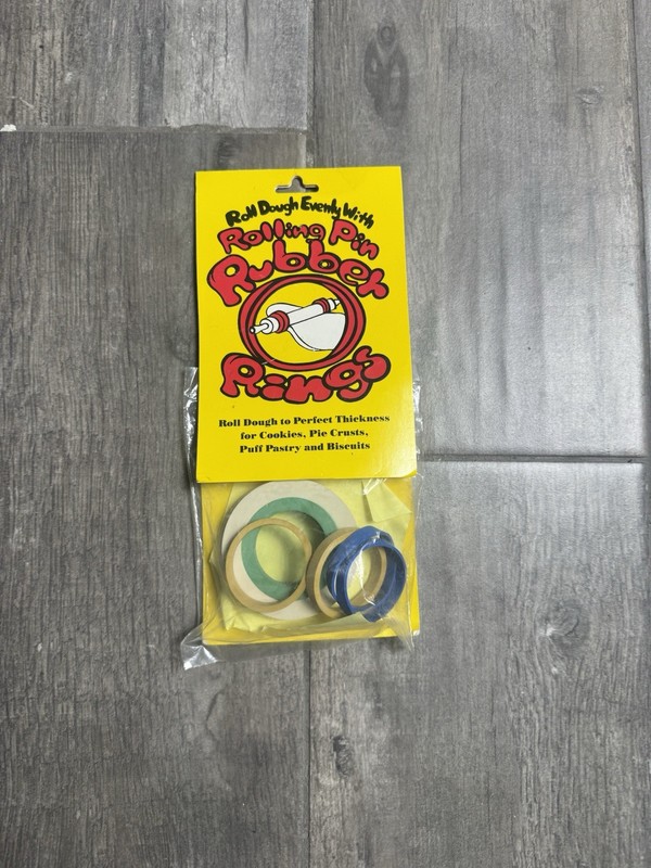 Rolling Pin Rings 4-Sizes Guides Rubber New Kitchen Tool Gadget