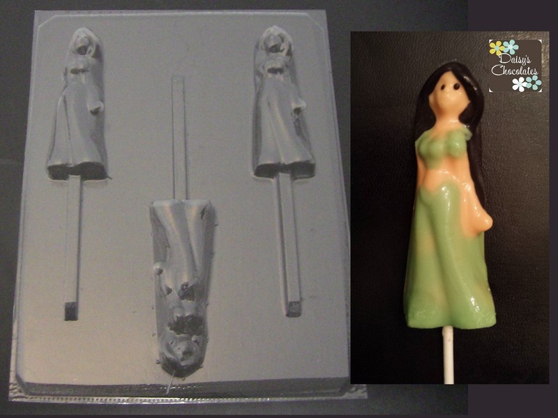JASMINE Aladdin Princess Chocolate Candy Soap Clay Mold