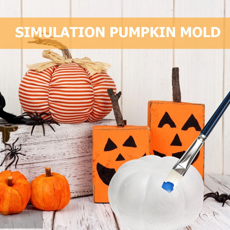 20X20X10CM Baby Foam Pumpkins for Crafts Artificial Decorating Halloween gallery