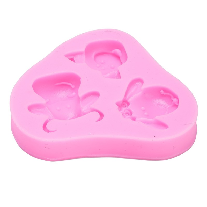 Farm Animal Silicone Fondant Pattern Sheep Pig Cow Mixed Shape for Resin Casting