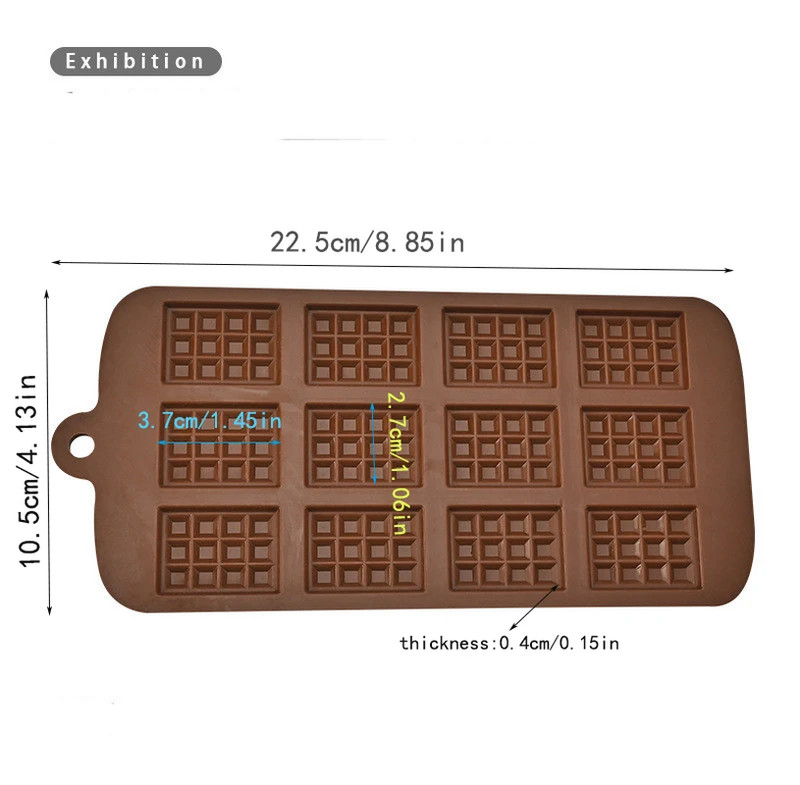 Chocolate Chip Silicone Mold Muffin Cupcake Non Stick Doughnut Non-Stick Mold Ba