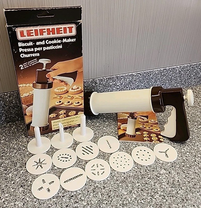 Leifheit Biscuit & Cookie Maker Press Complete