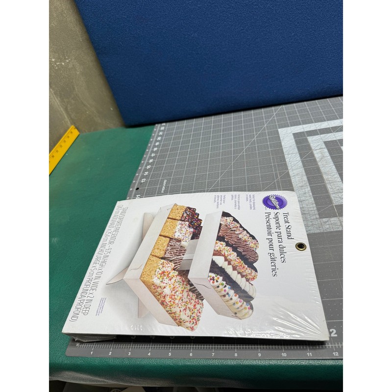 2 Wilton 2 Tier Treat Stand 9.75 High 10” Wide x 2 Deep gallery