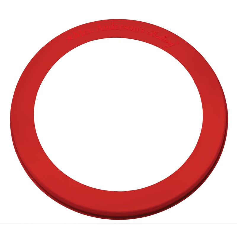 Mrs. Anderson’s Baking Pie Crust Protector Shield, Fits 9.5-Inch Medium, Red